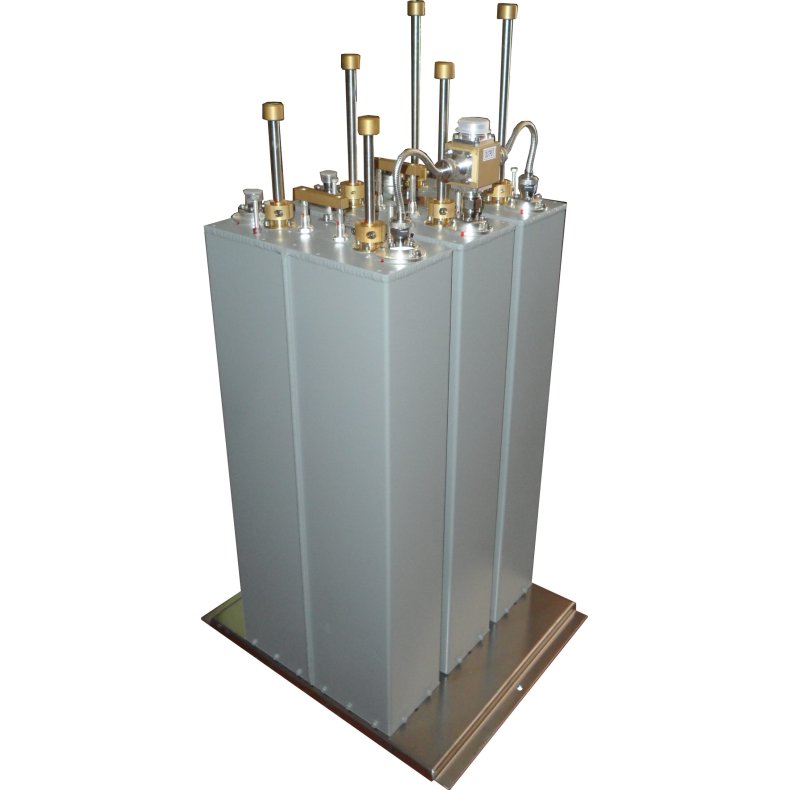 Delta Meccanica 3x300W star point combiner - 2x triple cavity &amp; 1x double cavity 