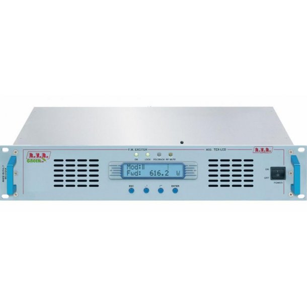 RVR TEX702LCD FM Transmitter 700 watt Stereo