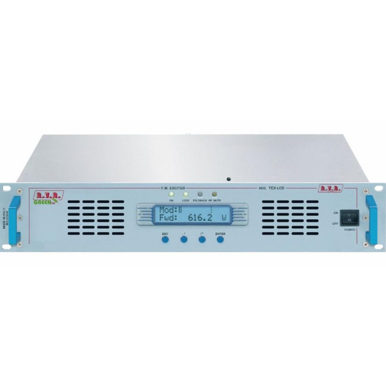 RVR TEX702LCD FM Transmitter 700 watt Stereo