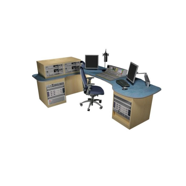 On Air Broadcast Studio Desk Furniture sample 1