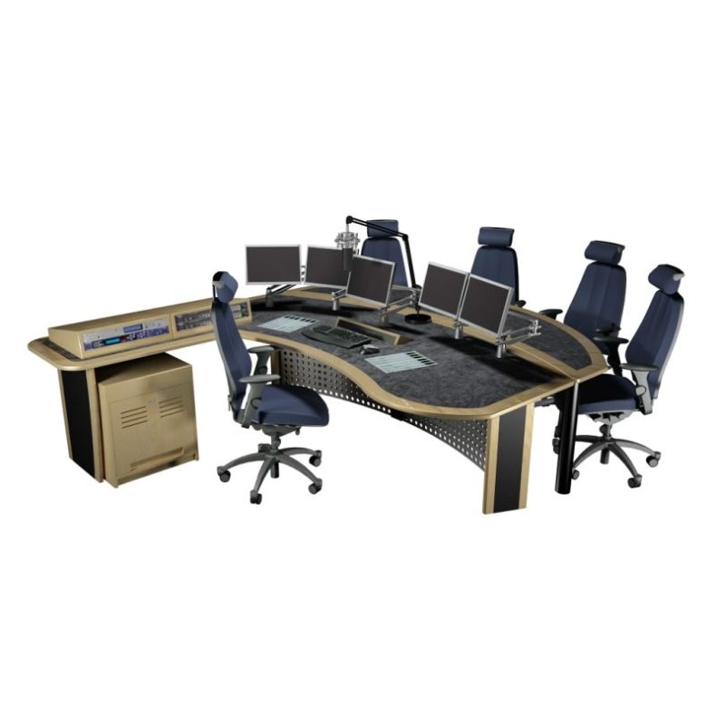 On Air Broadcast Studio Desk Furniture sample 3