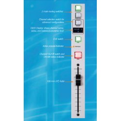 AEQ Capitol IP CS Digital Mixing Console 8 fader Rack version