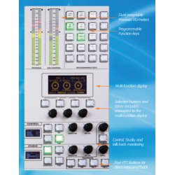 AEQ Capitol IP TT 8 fader Digital Mixing Console - Desktop version