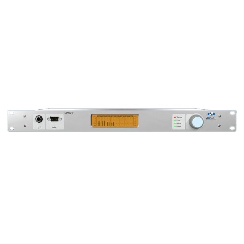 2wcom MM08E - DBV Audio IP / ASI Encoder-Discontinued - Replacement: IP-8e