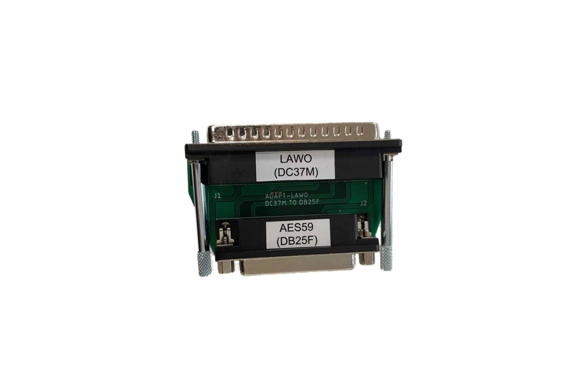 Studiohub DC37M TO DB-25F CONVERTS THE PROPRIETARY LAWO 37 PIN AUDIO TO ...