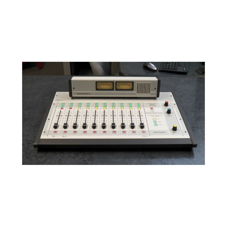 Arrakis ARC-10UP-Blue On Air Radio Broadcast Console