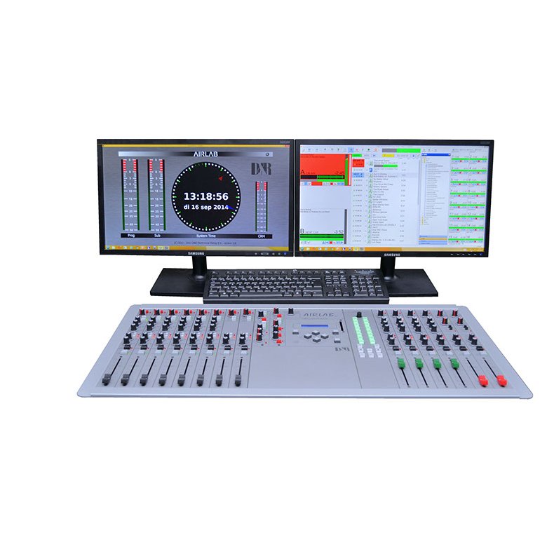 D&R Airlab-DT On Air radio broadcast mixing console