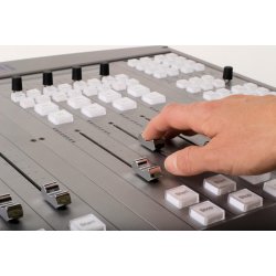 D&R Axum IP On Air Mixer with 12 motor faders in Frame-14