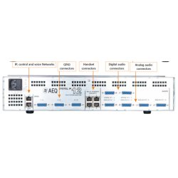 AEQ Systel IP 12 - 12 line IP telephone system on air with Dante, upgradable to 20 lines