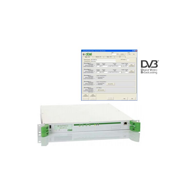 ABE MUX 1006 6 x ASI Multiplexer/Remultiplexer