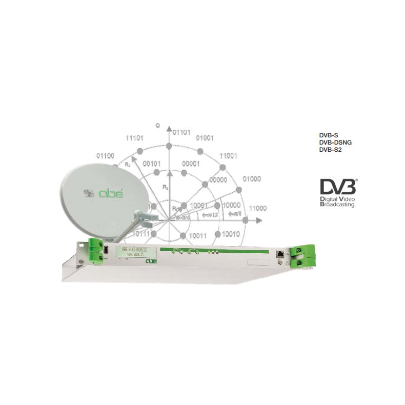 ABE DME 5020 DVB-S/S2/DSNG Modulator MPEG-4/H.264
