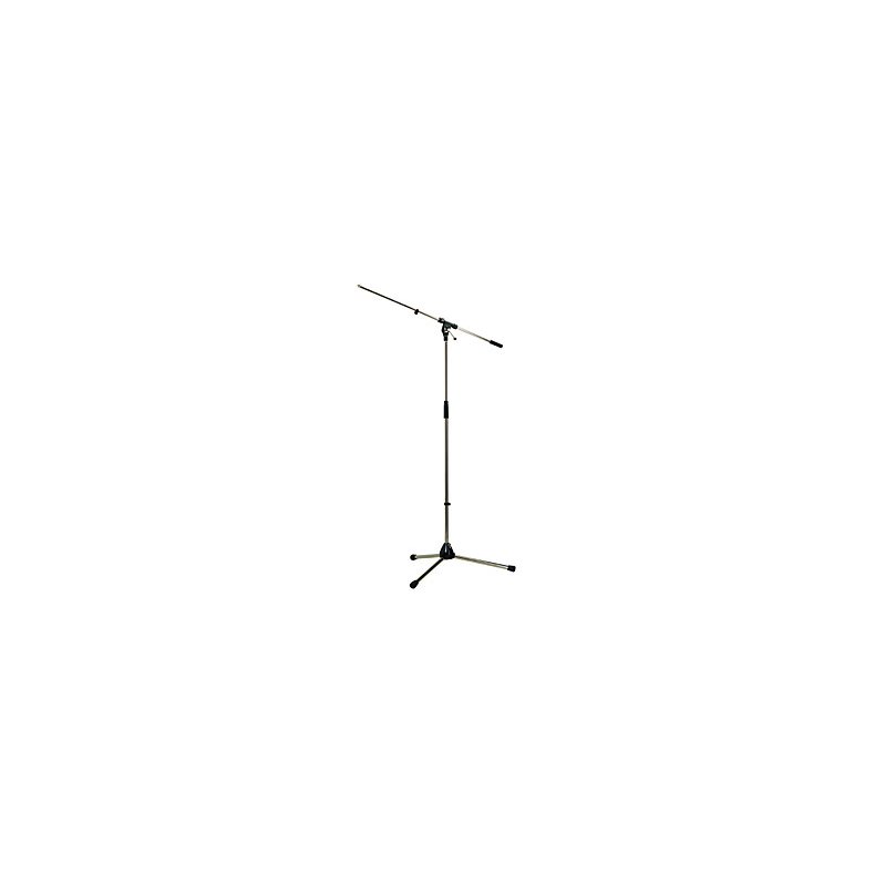 K &amp; M Mikrophone stand classic crome