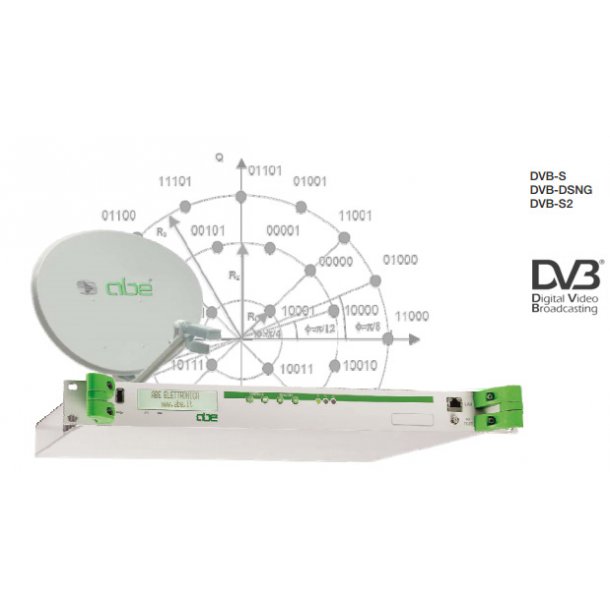 ABE DME5120 DVB-S/S2/DSNG Mod/Multip MPEG-4/H.264