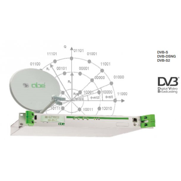 ABE DME5140 DVB-S/S2/DSNG Mod/Multip MPEG-4/H.264
