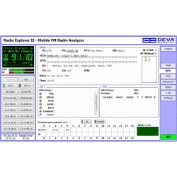 DEVA Radio Explorer II Mobile FM Radio Analyzer