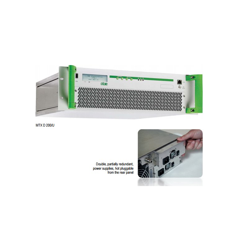 ABE MTX D400/U DVB-T2 UHF TV Transmitter 400 watt