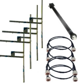 EuroCaster DA4N1 FM 4 x Dipole aluminium Antenna 800W 8 dB
