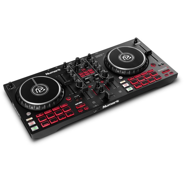 Numark Mixtrack Pro FX-2 deck DJ controller-8 Performance pads per deck, 1 mic in, SW Serato DJ lite