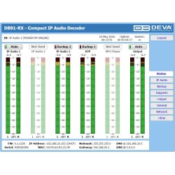 DEVA DB91-RX Compact IP Audio Decoder
