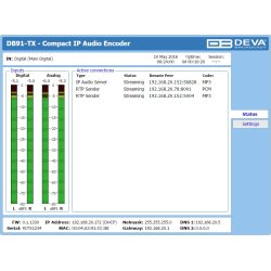 DEVA DB91-TX Compact IP Audio Encoder