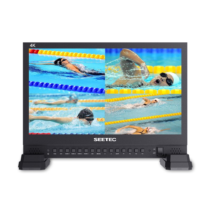 Seetec 4K156-9HSD 15.6" 4K IPS Broadcast Director Monitor Full HD 1920 x 1080