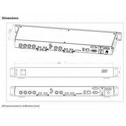 Datavideo SE-1200MU Rackmount HD Digital Video Switcher