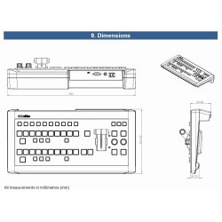 Datavideo RMC-260 Video Switcher remote controller