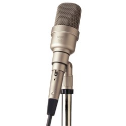 Microtech Gefell M 930 Microphone with shockmount and adapter, satin nickel