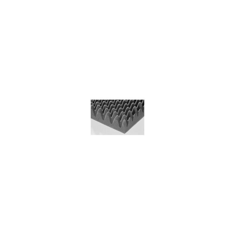 Acoustic foam MP30 200 x 100 cm grey