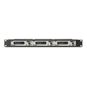 Inovonics INOmini 660 DAB/DAB+ Broadcast Monitor / Receiver - RACK BUNDLE with 3 units + rack