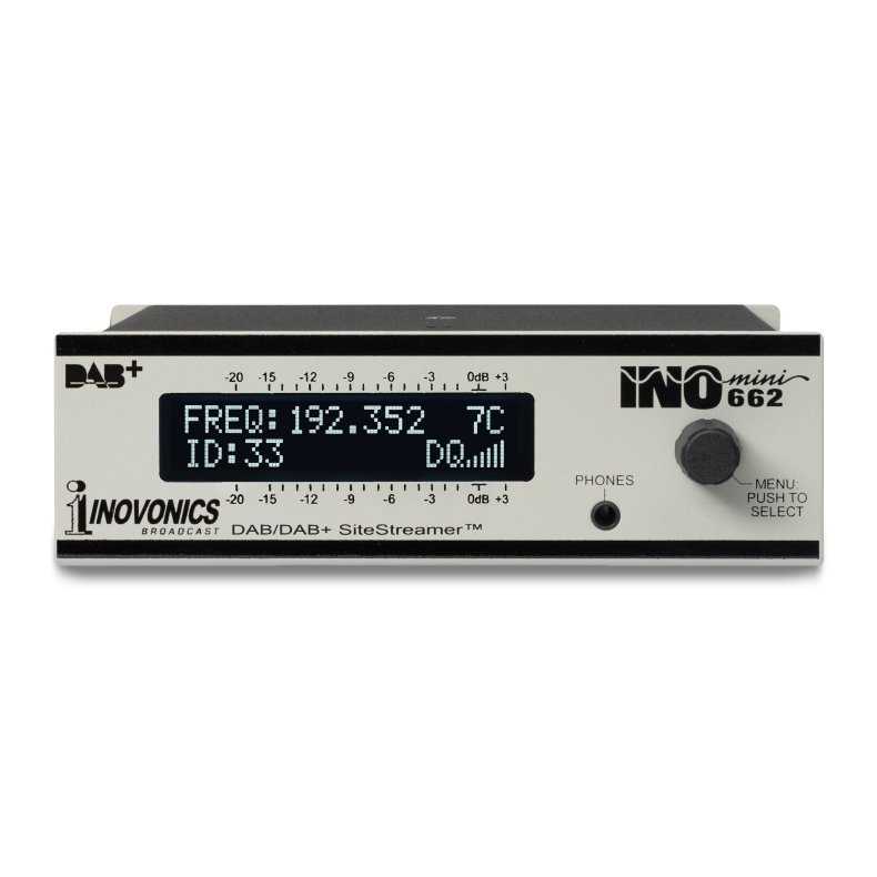 Inovonics INOmini 662 DAB/DAB+ SiteStreamer + Web Interface