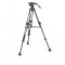 Manfrotto video Tripod kit Nitrotech 608 + 645 Fast Twin MS Aluminium