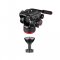 Manfrotto 504X Fluid Video Head with 645 Fast Twin Alu Tripod