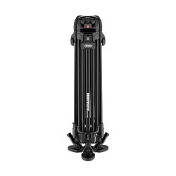 Manfrotto 504X Fluid Video Head with 645 Fast Twin Alu Tripod