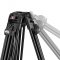 Manfrotto 504X Fluid Video Head with 645 Fast Twin Alu Tripod