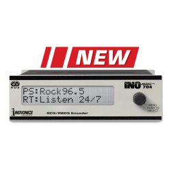 Inovonics INOmini 704 RDS Encoder, Dynamic Messaging, Web Interface