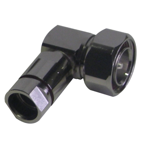 Connector Male 90 for cable 1/2in Type 7/16
