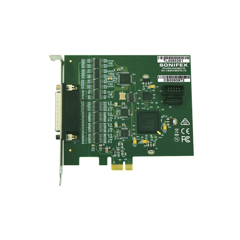 Sonifex PC-AUR44 Auricon 4.4 Analogue PCIe Sound Card (Balanced) 4 Stereo I/O