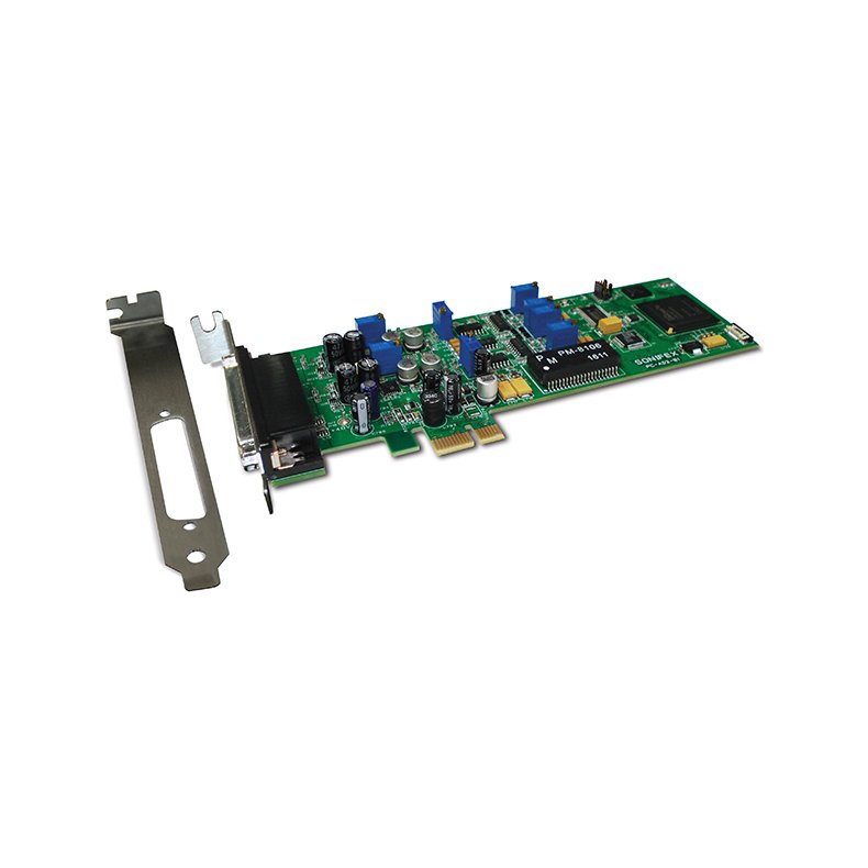 Sonifex PC-AD2 Stereo Analogue I/O &amp; 2 Stereo AES-3 I/O Half Height Sound Card