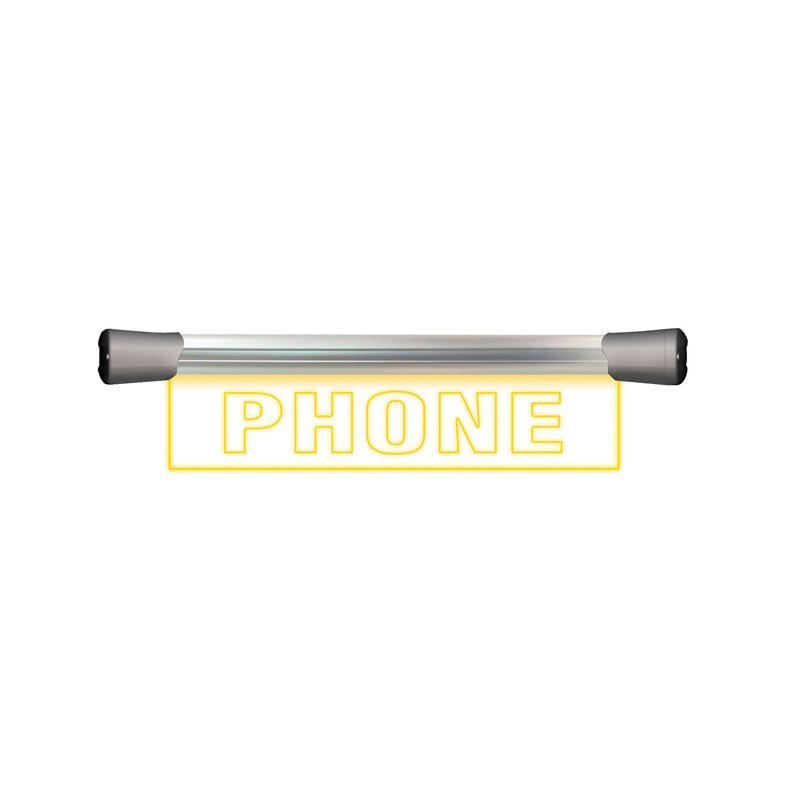Sonifex LD-40F1PHN LED Single Flush Mounting 40cm PHONE sign