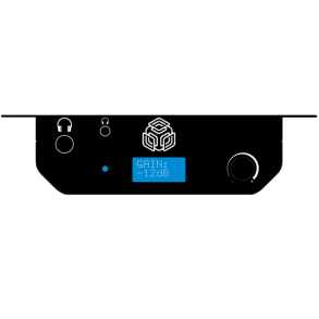 AeroAudio Headphone Amplifier - table mount plus display -DSP controlled