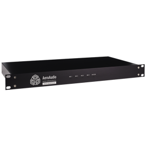 AeroAudio MOS Quatro IP Microphone onair switch for 4 mics plus IP -on air red - off air white