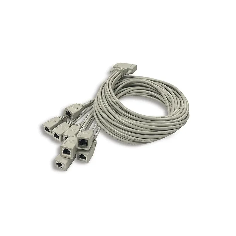 Studiohub 993066 25-pin D-SUB (AES59) to 8 RJ45 Female Connectors