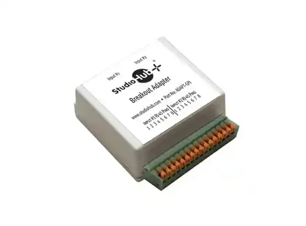 Studiohub Dual RJ45 Breakout Adapter to push Terminals - Other cables ...