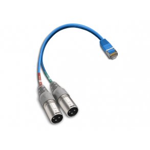 Studiohub 993059 Adapter RJ-45 Male to dual XLR Male - 6in - Balanced