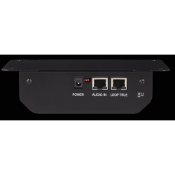 AeroAudio Headphone Amplifier - table mount plus AES67/Dante plus PoE