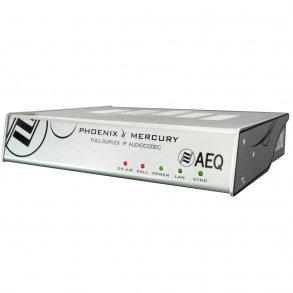 AEQ Phoenix Mercury IP Audio Codec Full Duplex