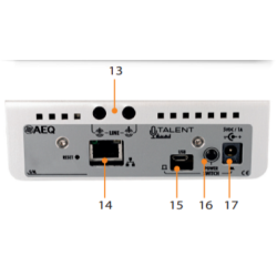 AEQ Talent - Portable audio-codec