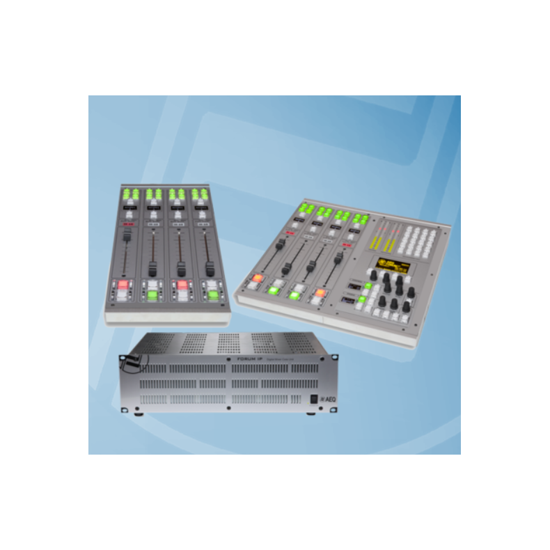 AEQ Forum IP Split - 16 faders configuration