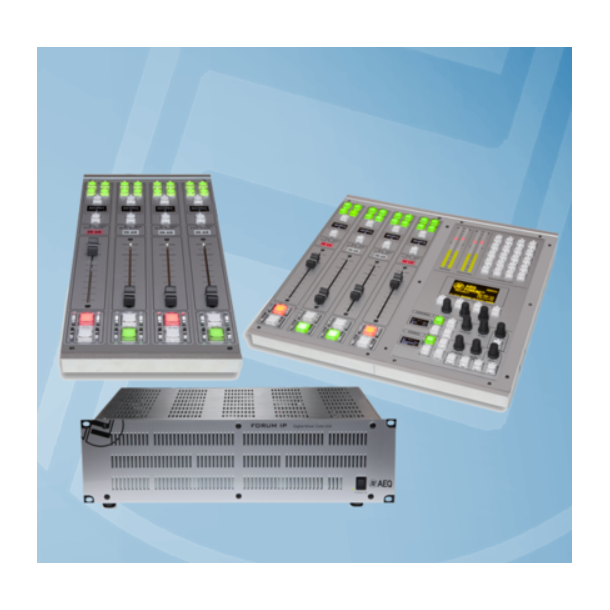 AEQ Forum IP Split - 8 faders configuration, 19
